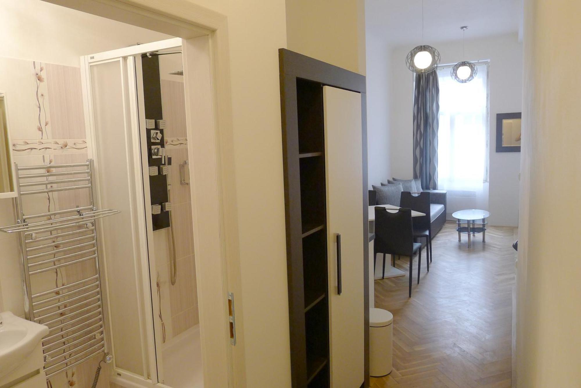 Black & White Apartment Prague By Wenceslas Square And Muzeum Exterior foto